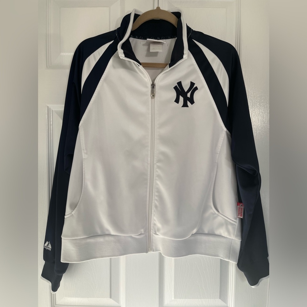 Vintage New York Yankees MLB authentic majestic full zip jacket